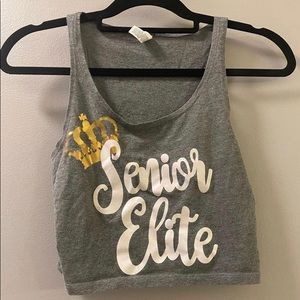 Cheer Extreme Senior Elite cropped tank